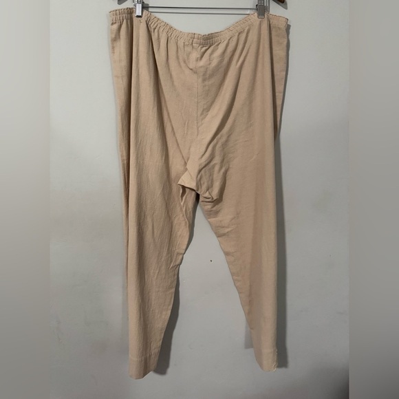 Soft Surroundings - Tan Pants with lace cuffs - Picture 6 of 6